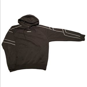 ADIDAS LARGE BLACK HOODIE